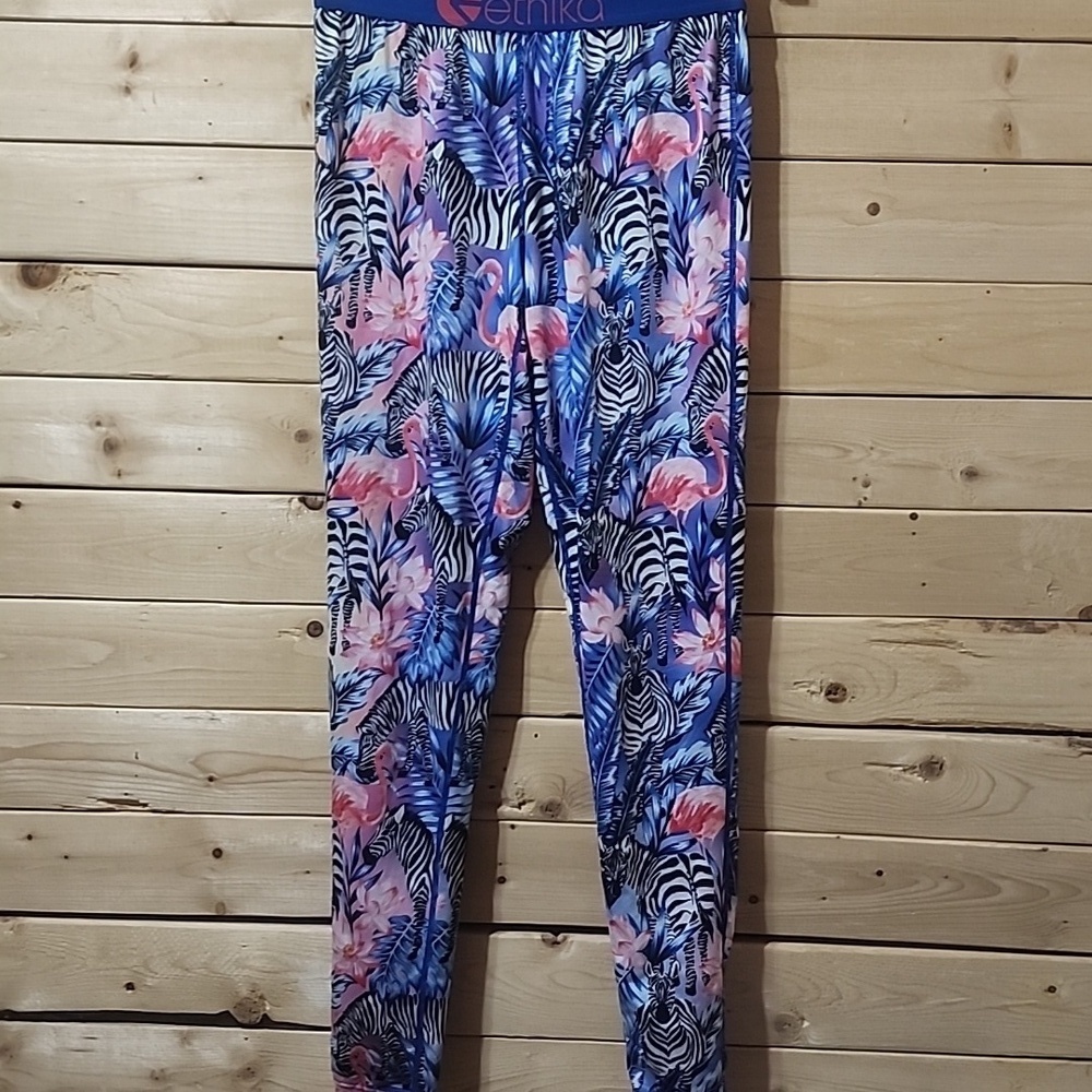Ethika Leggings Size Small NWOT Zebras